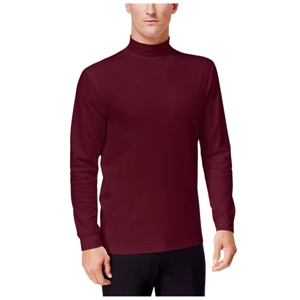 Club Room Men's Solid Mock Neck Shirt (Various)