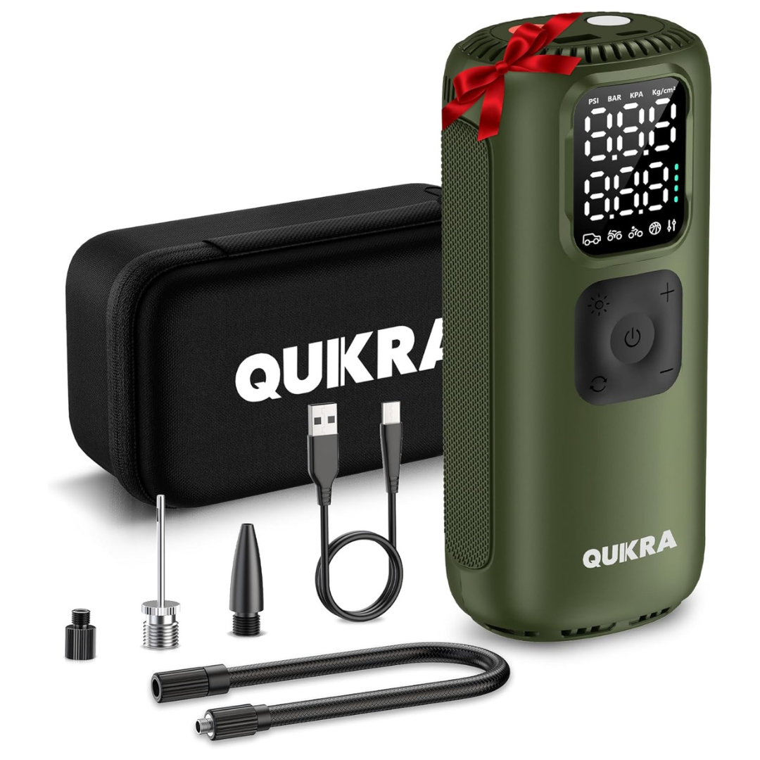 160PSI Protable Tire Inflator With LED Light And Digital Display