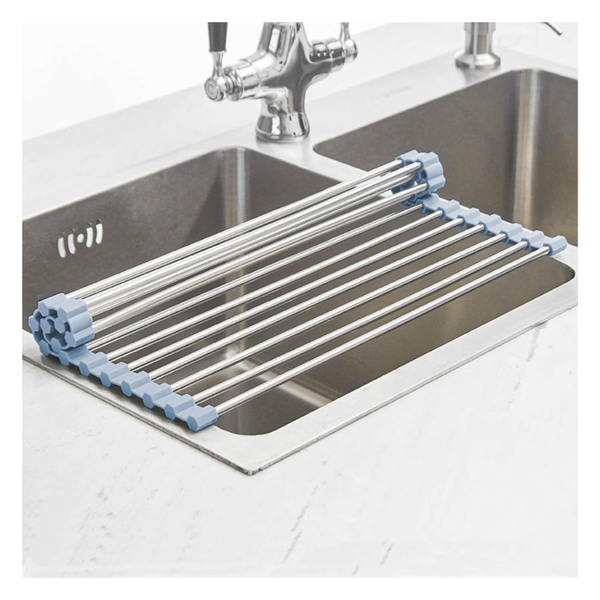 17.5 x 11.8 Over The Sink Stainless Steel Dish Drying Rack