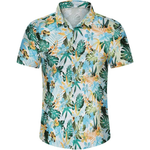 Men's Vintage Tropical Floral Print Hawaiian Shirts (Various)