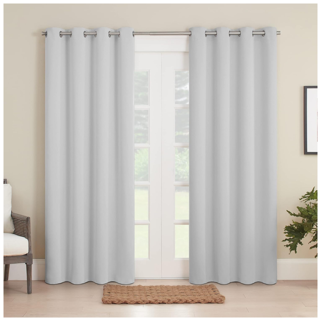 52" x 84" Thermal Insulated Blackout Waterproof Curtains