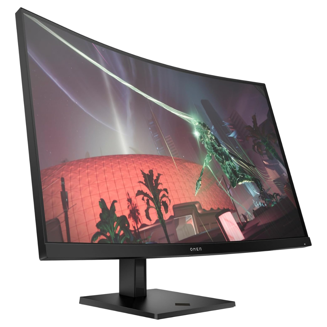 31.5" HP OMEN 32c Curved WQHD 165Hz 1ms VA Freesync Gaming Monitor