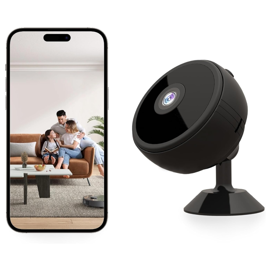 Wireless Ultra HD Motion Detection Indoor Security Cam W/ Night Vision