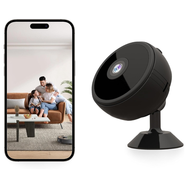 Wireless Ultra HD Motion Detection Indoor Security Cam W/ Night Vision