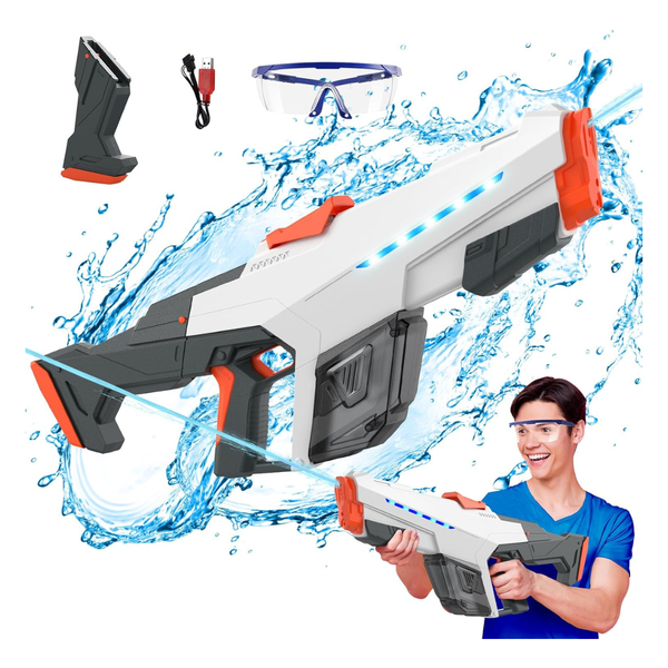 Skirfy Electric Outdoor Automatic Water Gun (Grey)