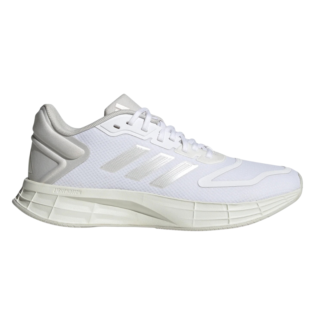 Adidas Women's Duramo 10 Shoes (Cloud White/Zero Metallic/Grey One)