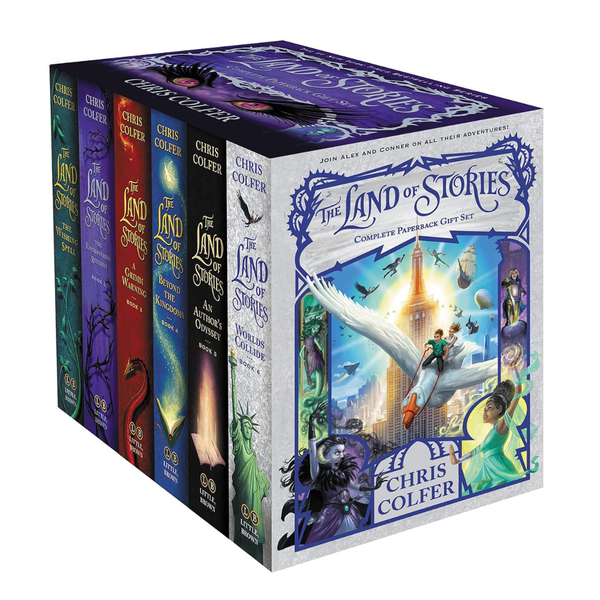 The Land Of Stories Complete Paperback Gift Set