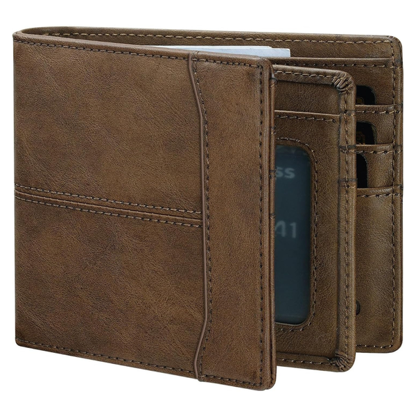 Men's RFID Slim Leather Card Wallet (2 Colors)
