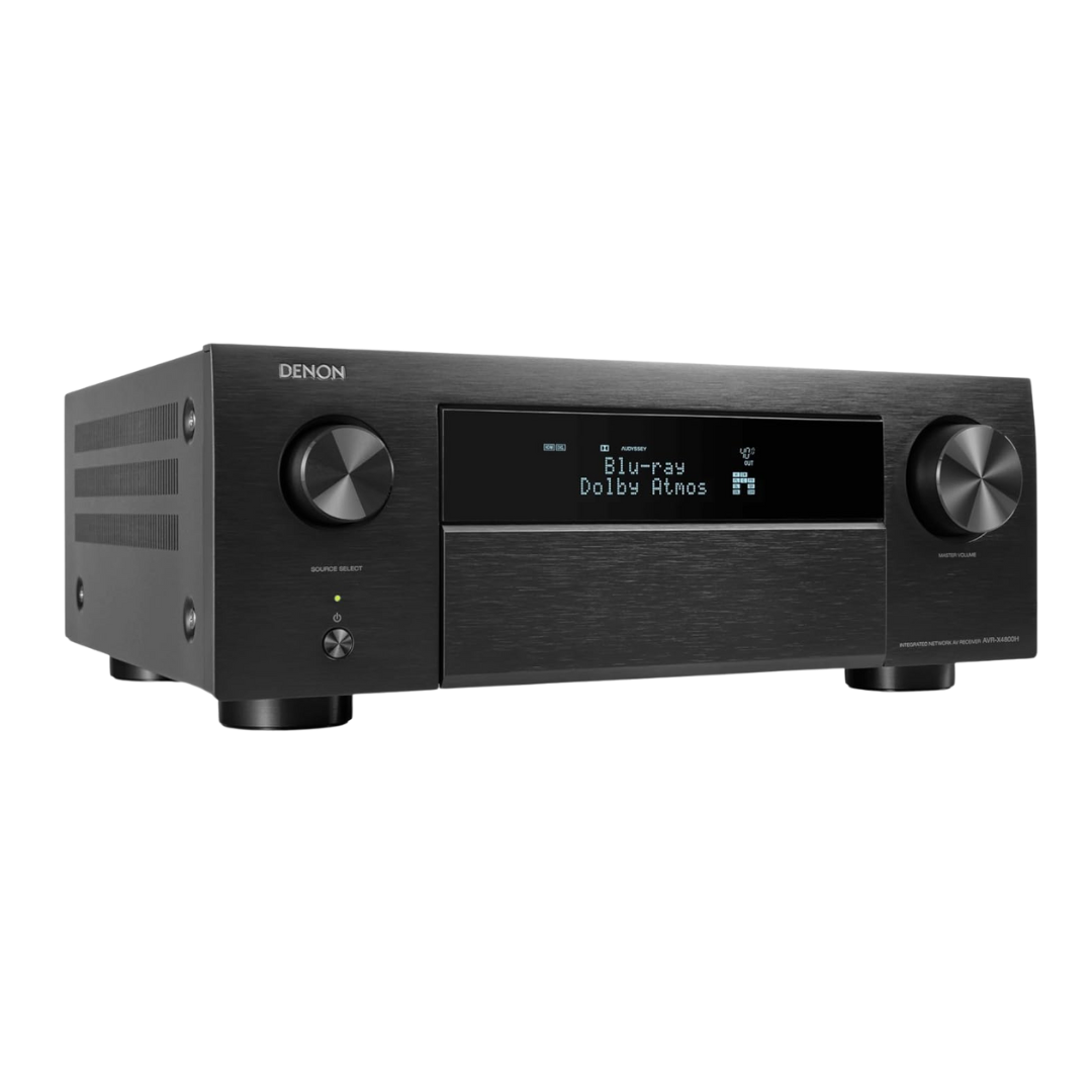 Denon AVR-X4800H 9.4-Ch 8K UHD Network A/V Home Theater Receiver