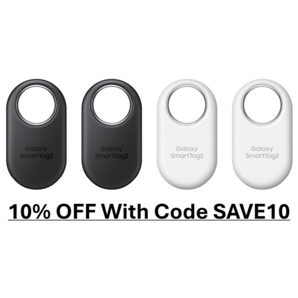 4-Pack Samsung Galaxy SmartTag2 Bluetooth Trackers