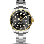 Men's Stainless Steel Waterproof Analog Quartz Watch (Various)