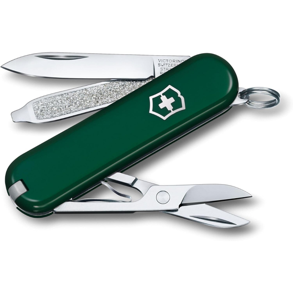 Victorinox Swiss Army Classic SD 7 Function Pocket Knife (Shamrock)