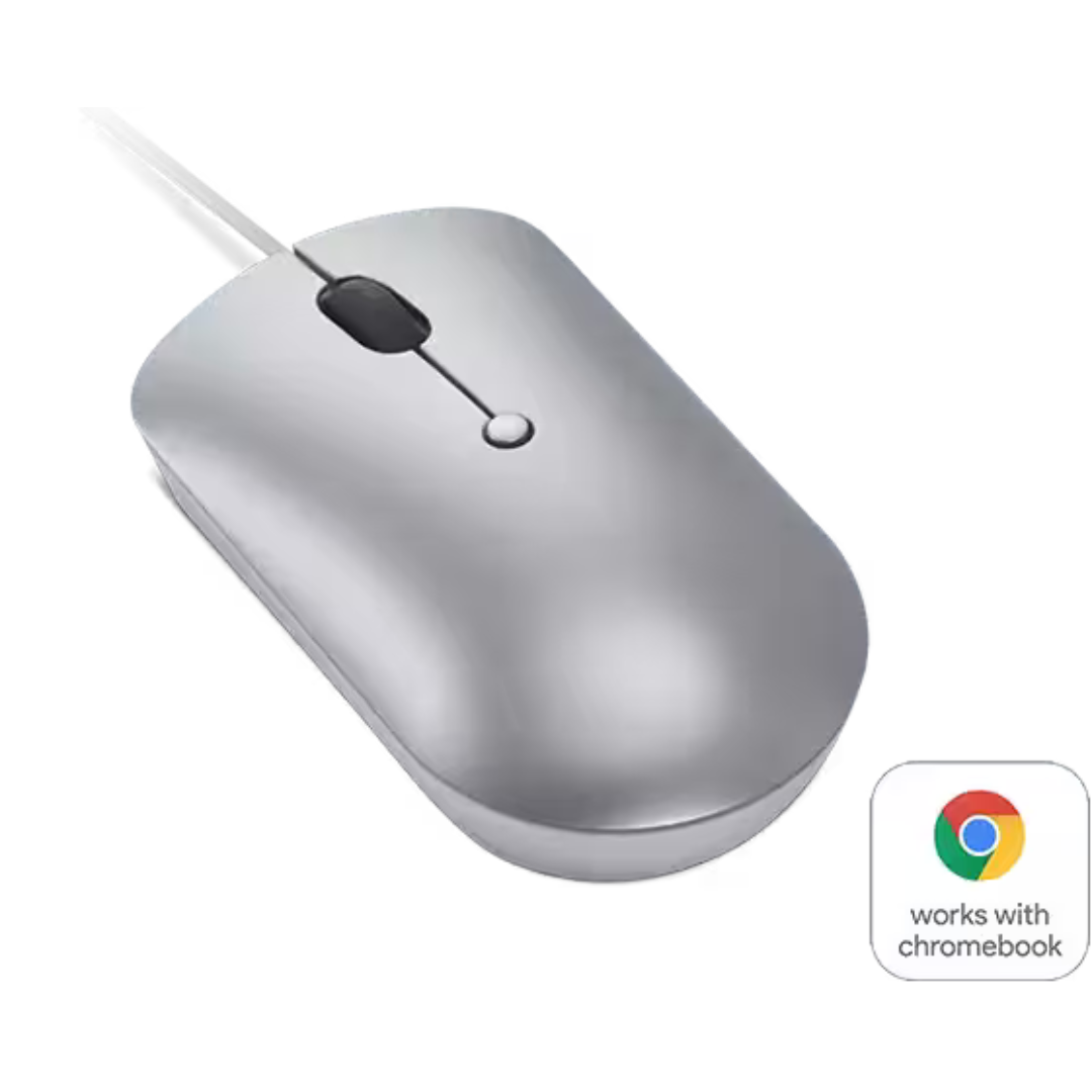 Lenovo 540 USB-C Wired Compact Mouse (Cloud Grey)