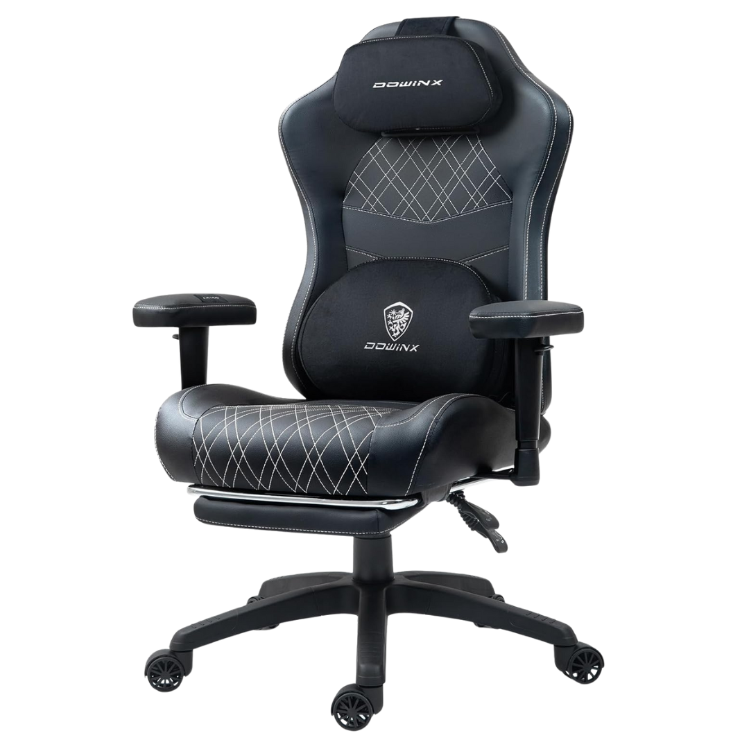 Dowinx Ergonomic Reclining Heated Massage Gaming Chair