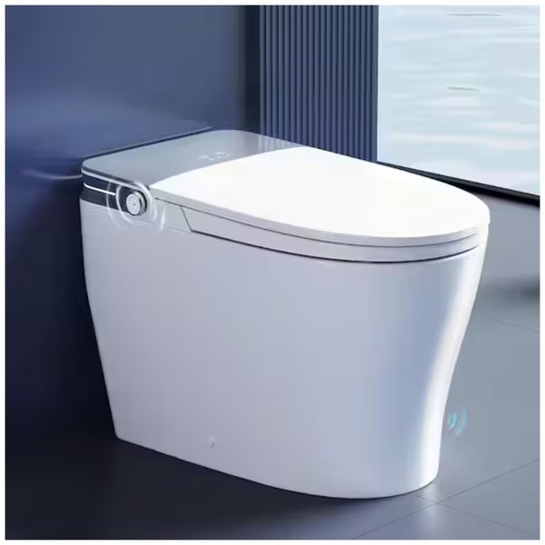 Tankless Elongated ADA 1.28 GPF Smart Toilet Bidet