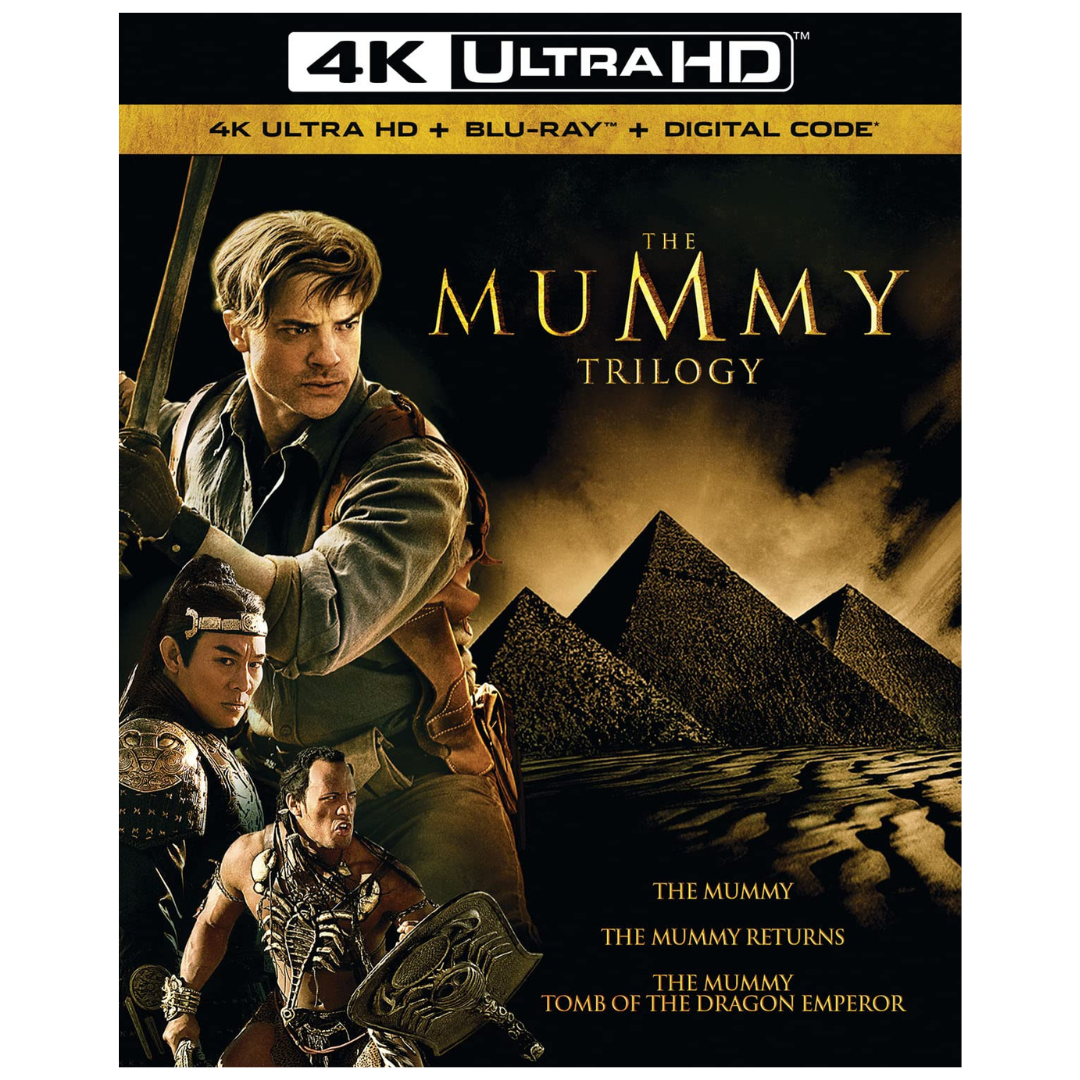 The Mummy Trilogy (4K Ultra HD + Blu-ray + Digital)