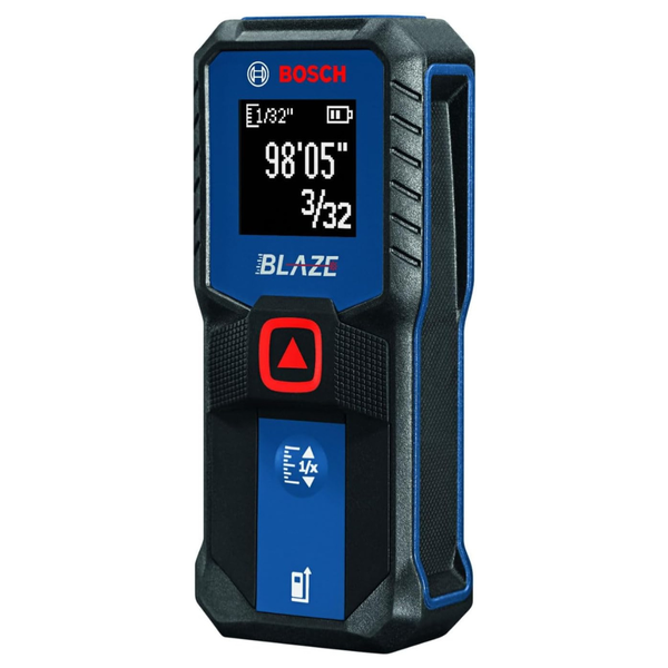 100ft Bosch GLM100-23 Blaze Laser Distance Measure W/ Backlit Display