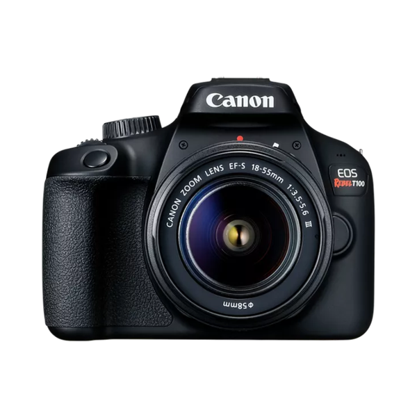 Canon EOS Rebel T100 18MP DSLR With 18-55mm Lens [Refurbished]