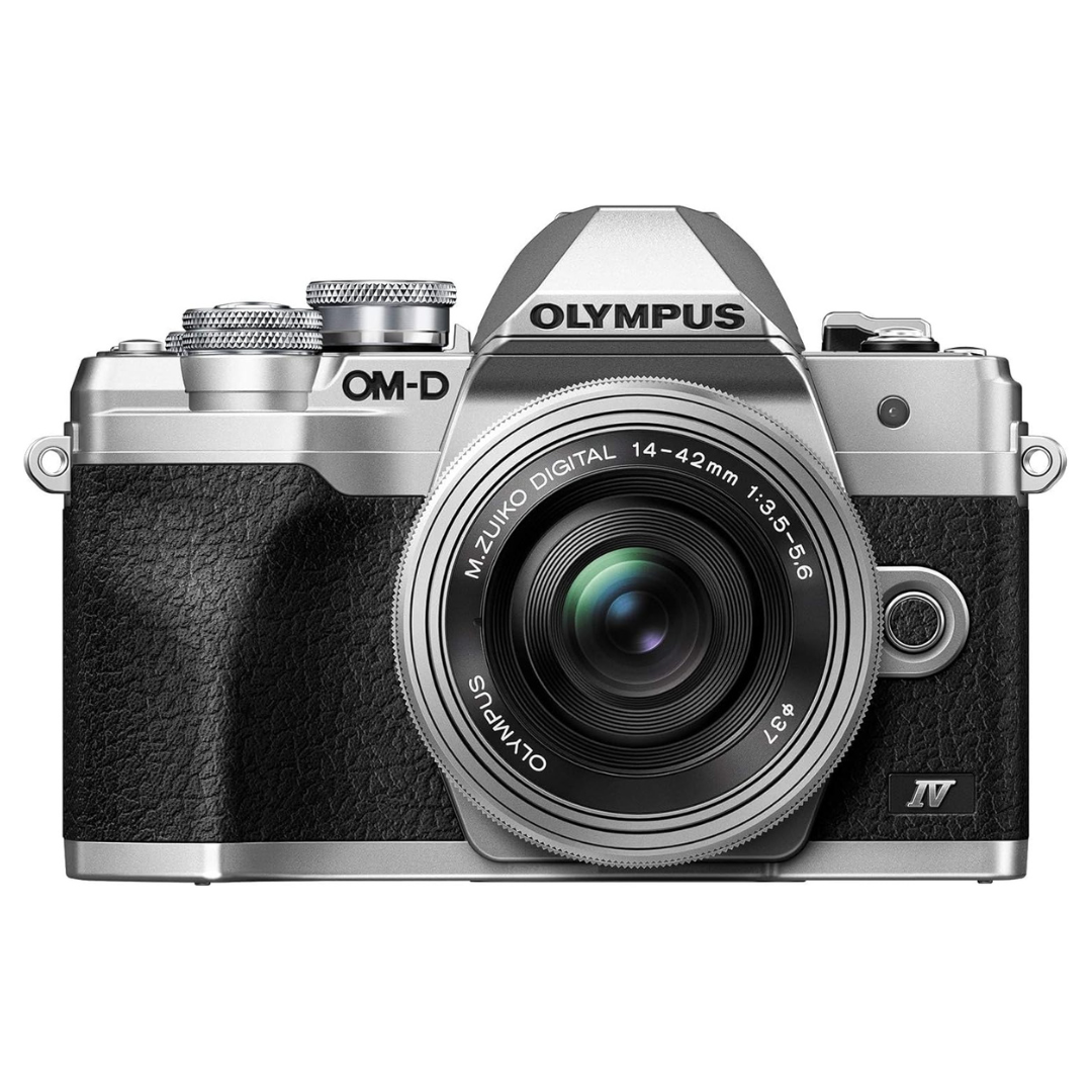 Olympus E-M10 Mark IV 20.3MP Mirrorless Digital Camera W/14-42mm Lens