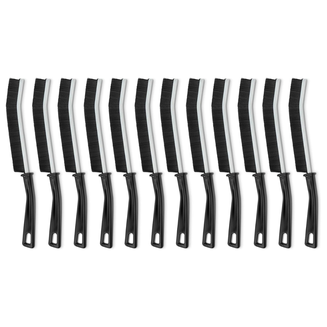 12-Pack Amazon Basics Hard Bristle Grout And Tile Cleaning Brush