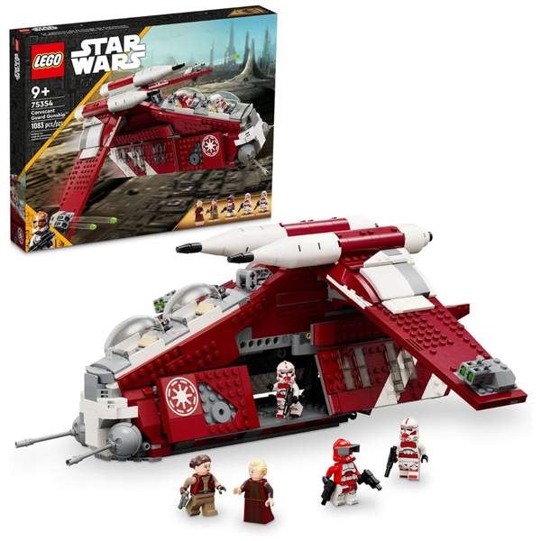1083-Piece LEGO Star Wars: The Clone Wars - Coruscant Guard Gunship