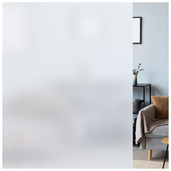 17.5" x 78.7" Frosted Glass Window Privacy Film