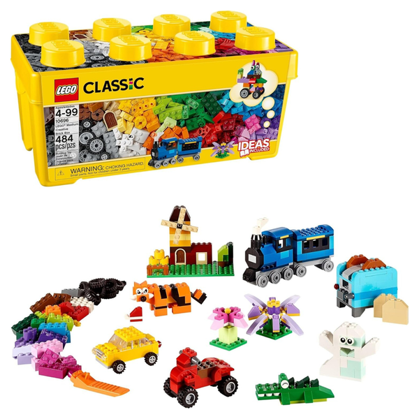 484-Piece LEGO Classic Medium Creative Brick Box 10696 Toys