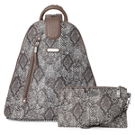 Baggallini Women's Metro Backpack With RFID Phone Wristlet