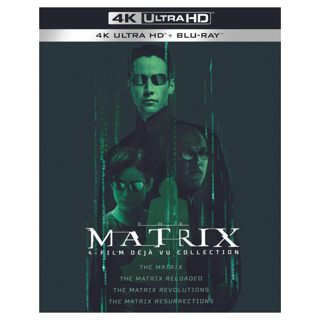 The Matrix: Deja Vu 4 Film Collection