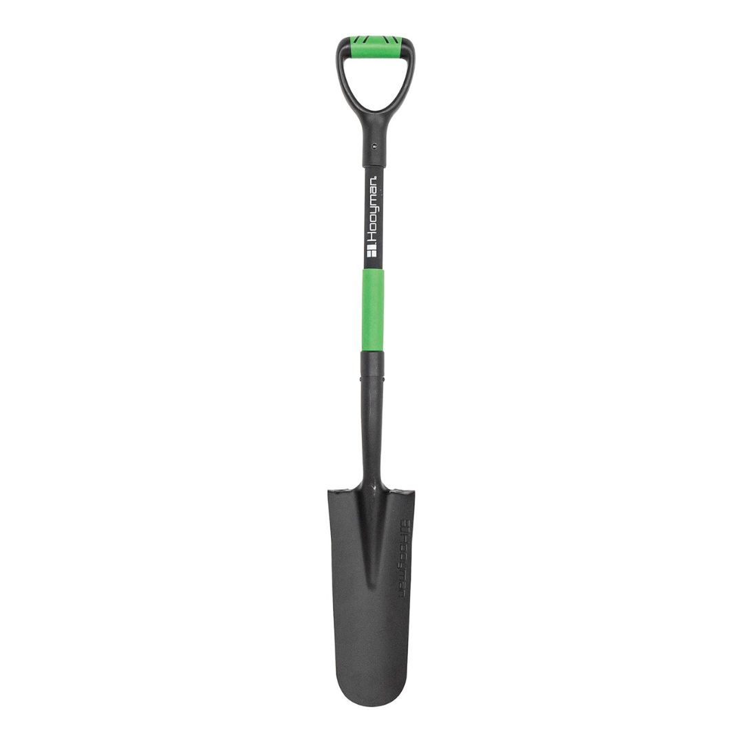 Hooyman Spade Shovel With Heavy Duty Carbon Steel Head & D Handle