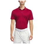 adidas Men's Core Performance Primegreen Polo Shirt (Collegiate Burgundy)