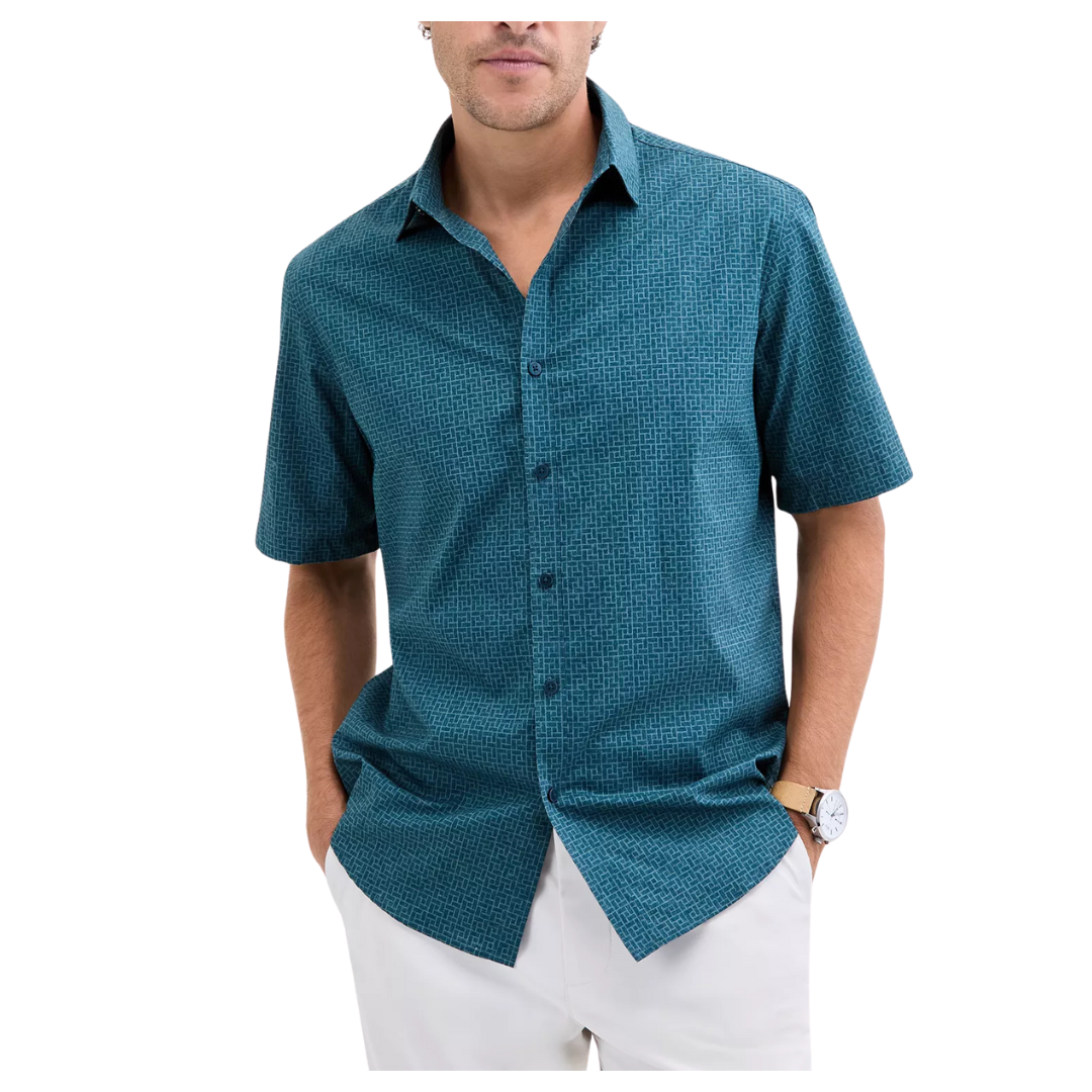 Alfani Men's Basketweave Shirt