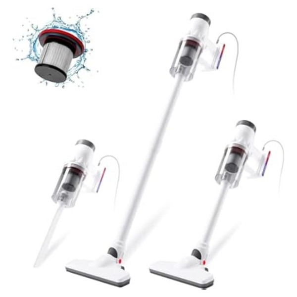 5-in-1 Powerful Suction Ultralight Stick Vacuum Cleaner