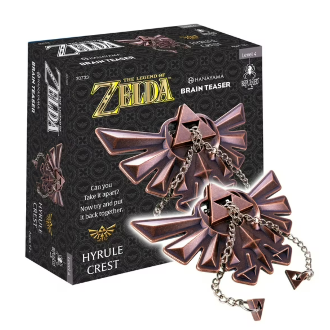 BePuzzled Legend of Zelda Hyrule Crest Hanayama Brain Teaser