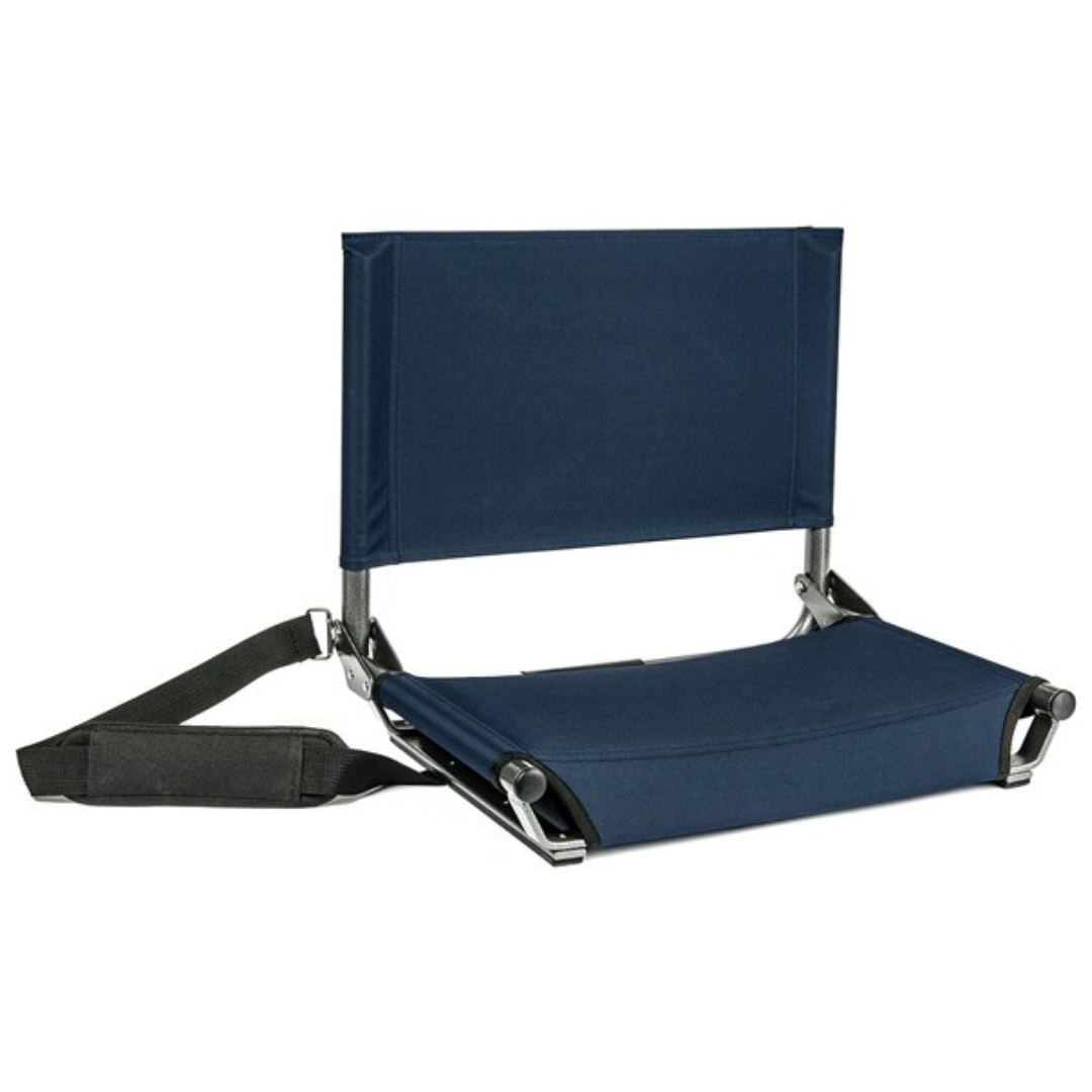 17" Cascade Mountain Tech Portable Folding Steel Stadium Seat (2 Colors)