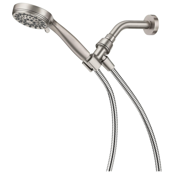 Moen 5-Setting Hand Held 2.5GPM Shower Head (Brushed Nickel Spot Resist)