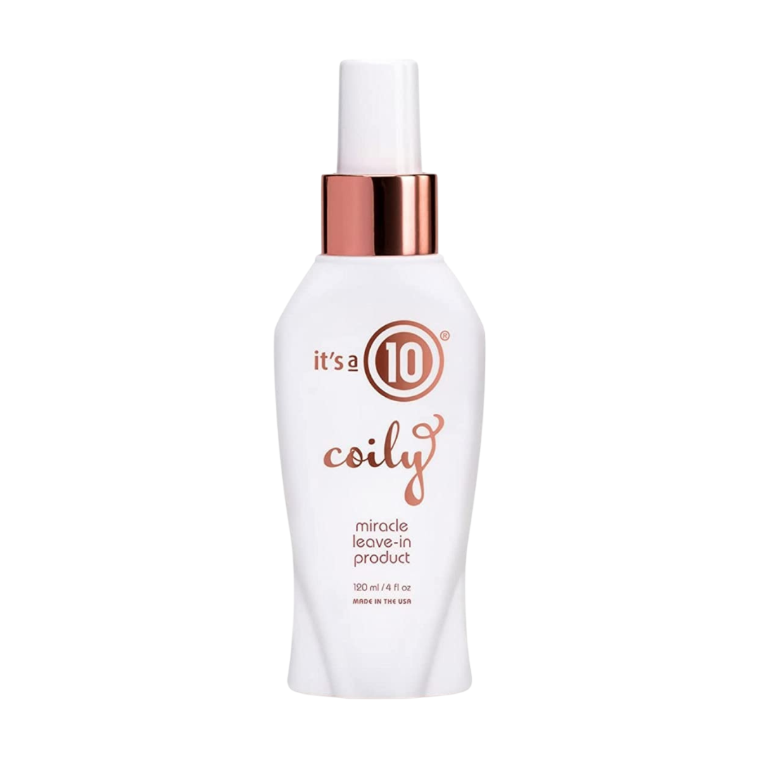 4oz Its A 10 Coily Miracle Leave-In Product With 10 Benefits