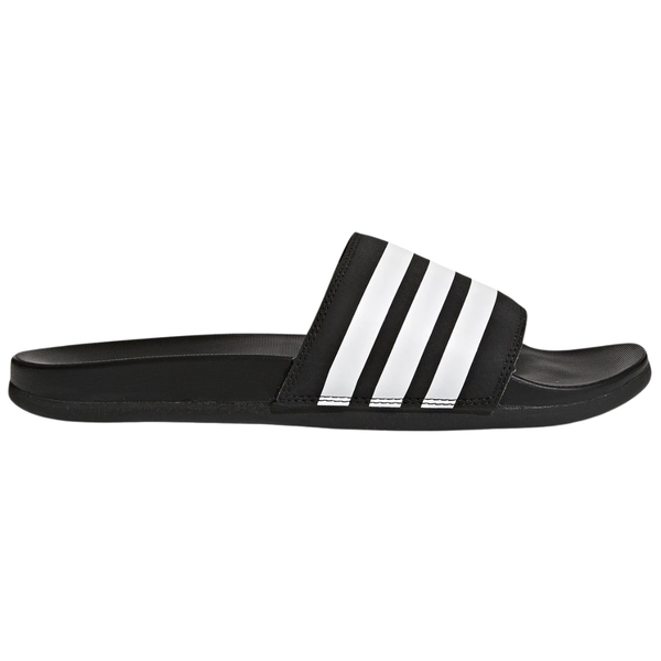 Adidas Men's Adilette Comfort Slides (Core Black/Gold Metallic)