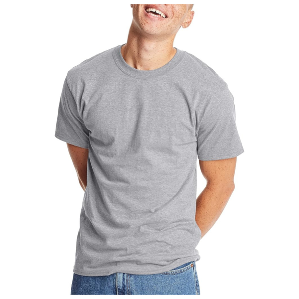 Hanes Men's Beefy-T Heavyweight Cotton Crewneck T-Shirt