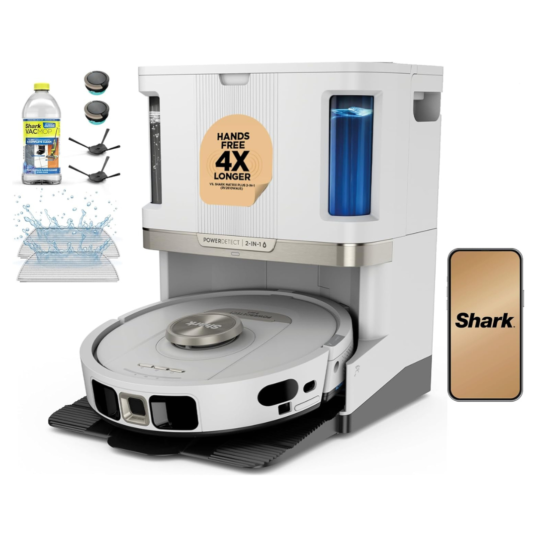 Shark AV2810ZEWH Robot Vacuum & Mop Combo