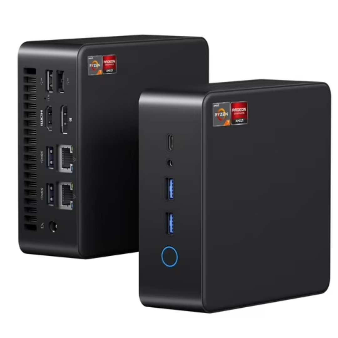 RNRUO Mini PC Desktop (Ryzen 7 6800H / 32GB RAM / 1TB SSD)
