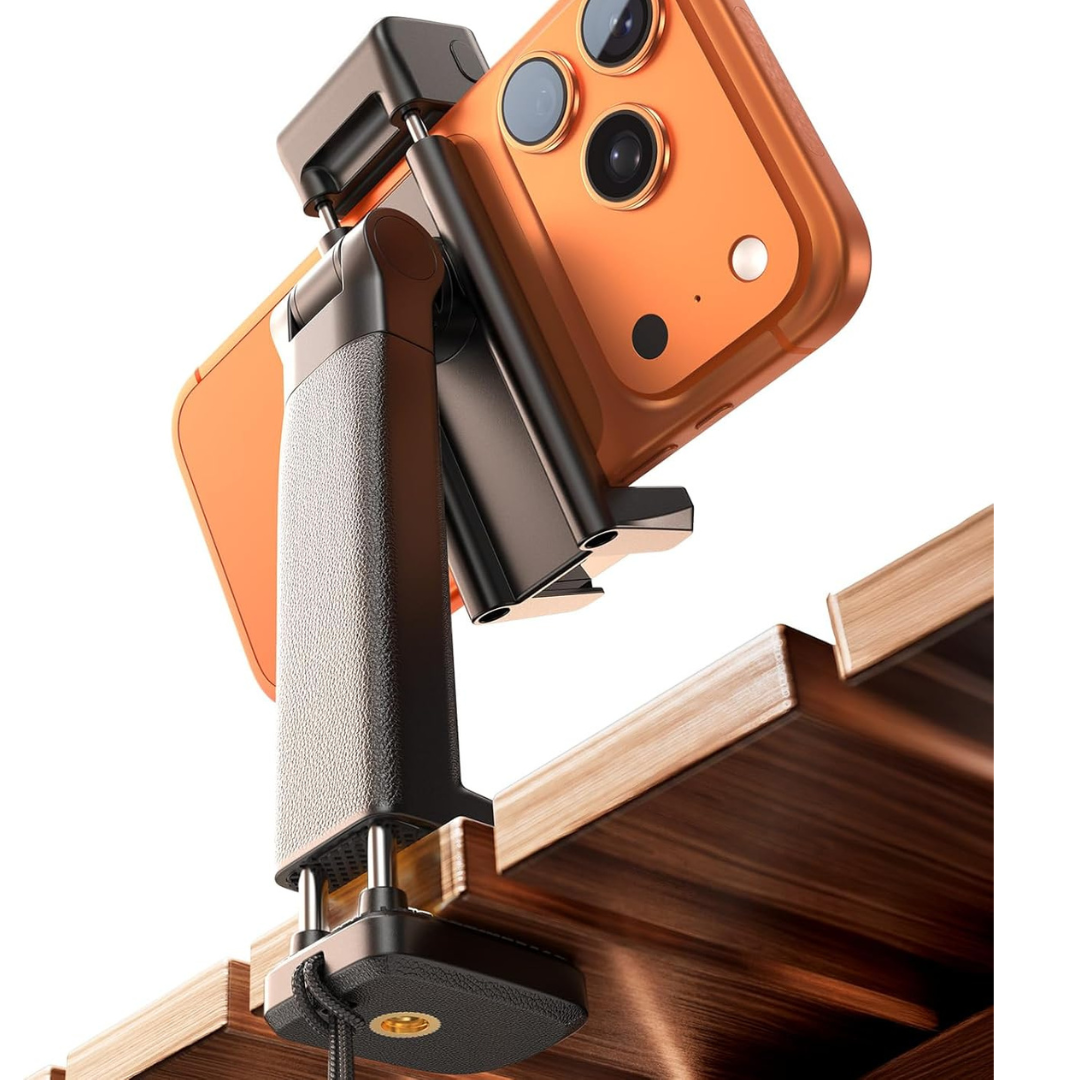 LISEN Airplane Phone Holder with Light (Black)