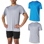 2-Pack Men's Athletic Moisture Wicking Workout T-Shirts