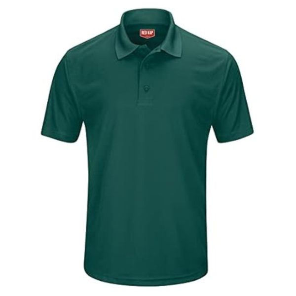 Red Kap Men's Short Sleeve Knit Performance Polo