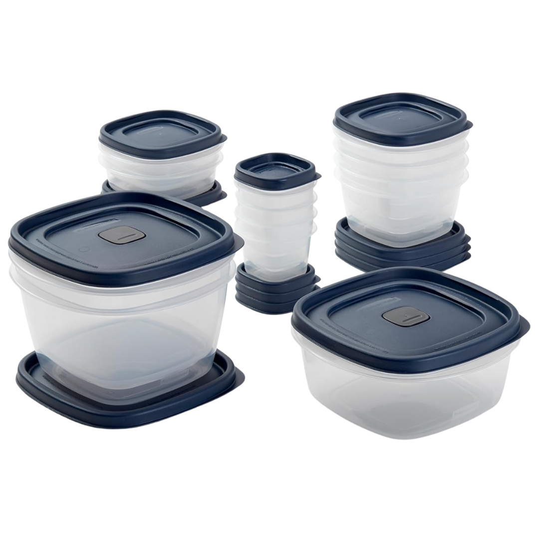 26-Piece Rubbermaid Easy Find Lids Food Storage Containers With Lids