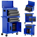 WorkPro 20" 5-Drawer Rolling Tool Chest (Blue)