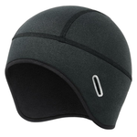 Fleece Lined Winter Cycling Beanie With Holes