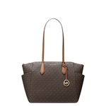 Michael Kors Outlet Marilyn Medium Signature Logo Tote Bag