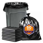 50-Count 50-55 Gallon Heavy Duty Trash Bags