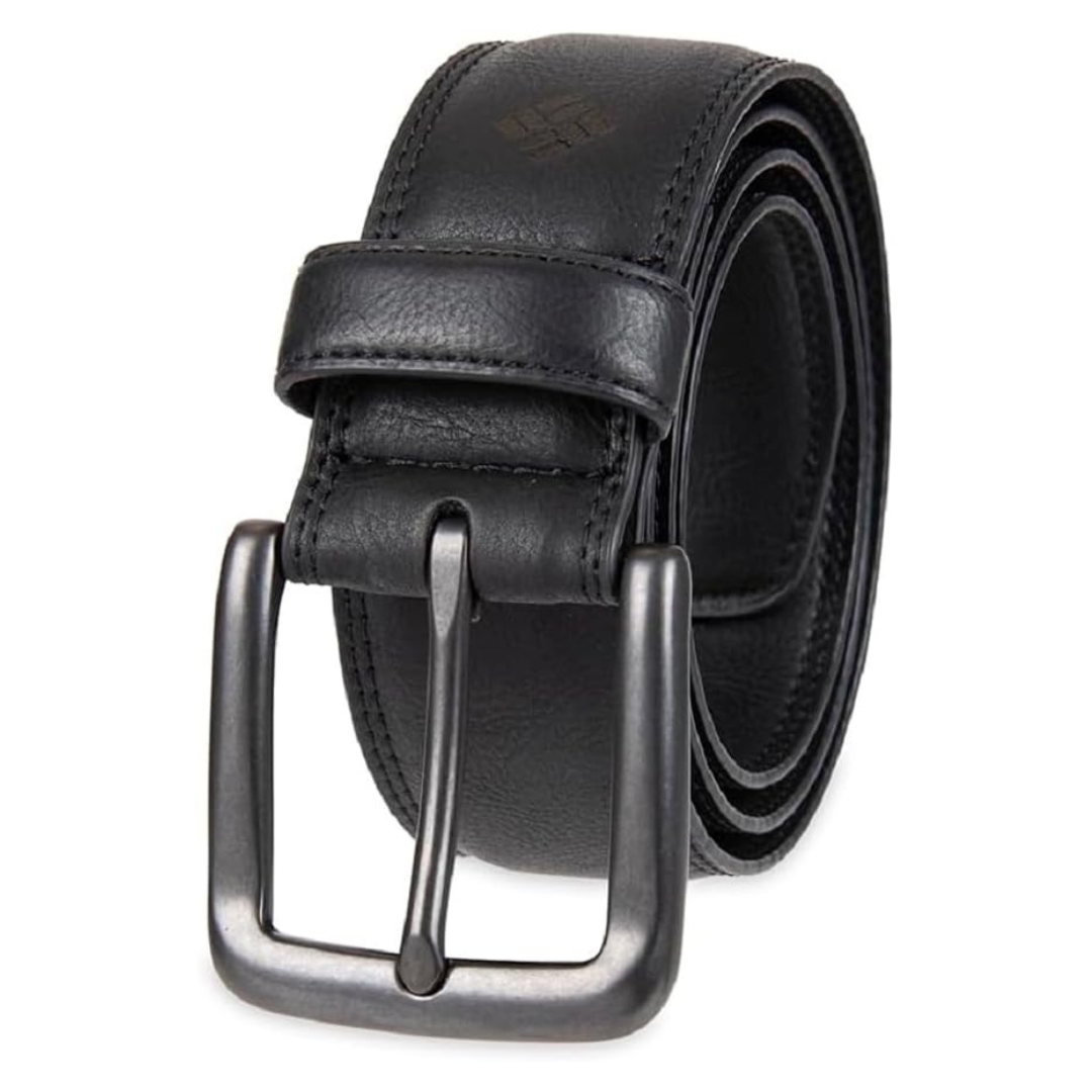 Columbia Men's Casual Everyday Leather Belt (Various Sizes In 4 colors)